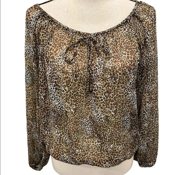 Speechless leopard print blouse - Picture 1 of 7